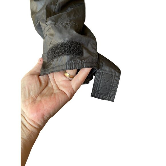 Lauren Ralph Lauren Women's Windbreaker Jacket Plus Size 2X Black Mesh Lining - Picture 5 of 13